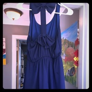Cute cocktail dress- bows on back